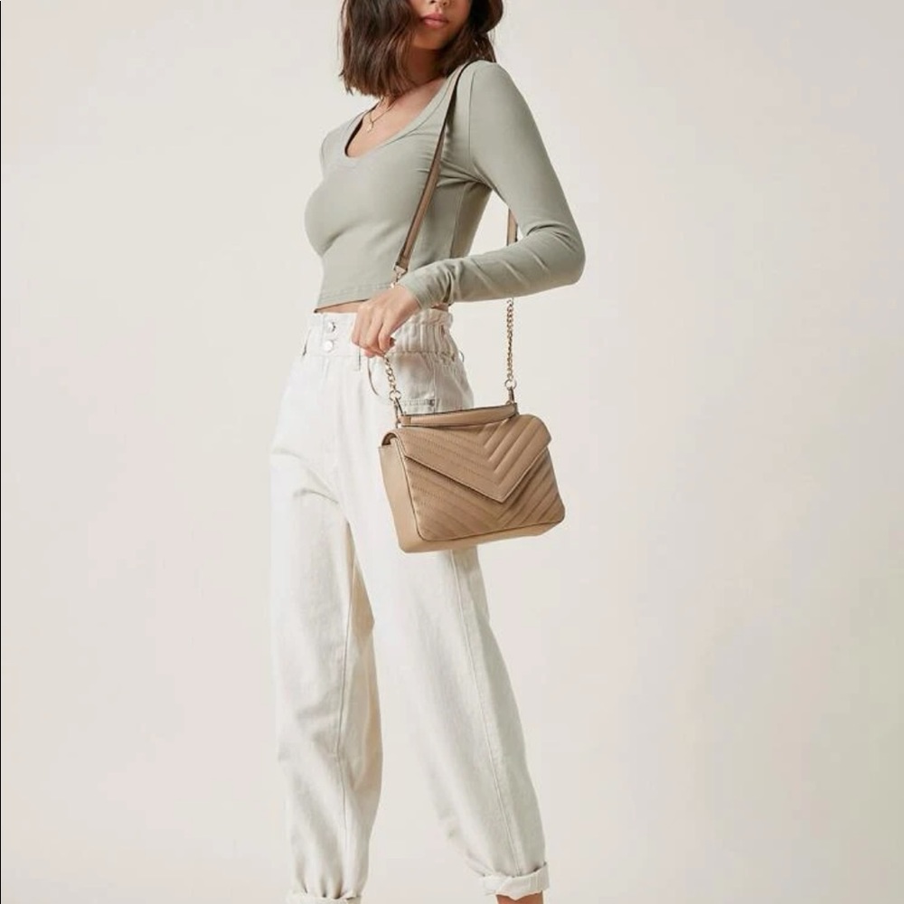 Shein Chevron Satchel